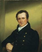 John Wesley Jarvis James Fenimore Cooper oil painting
